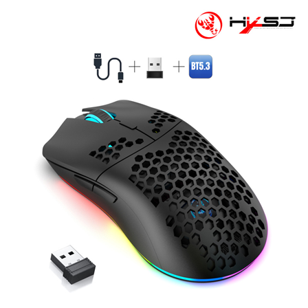 Wired+2.4G+Bluetooth 5.3 the third mock examination game mouse